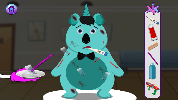 我可爱的宠物兽医独角兽游戏截图