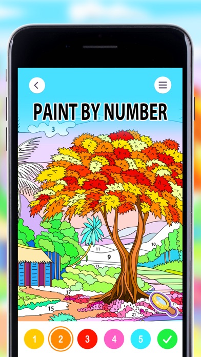 ColorPlanet® Paint by Number游戏截图