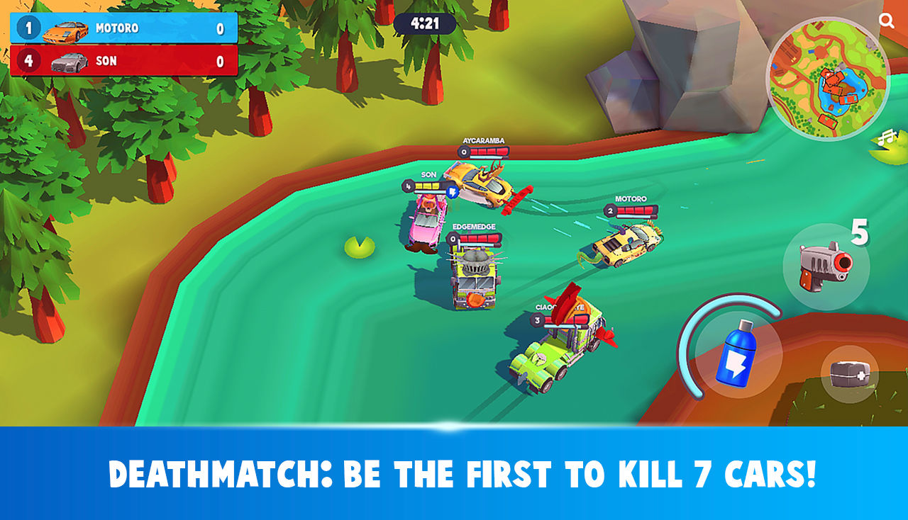 Screenshot of Battle Derby