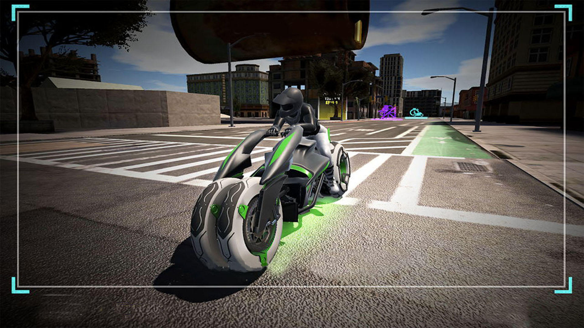 3D特技摩托车游戏截图