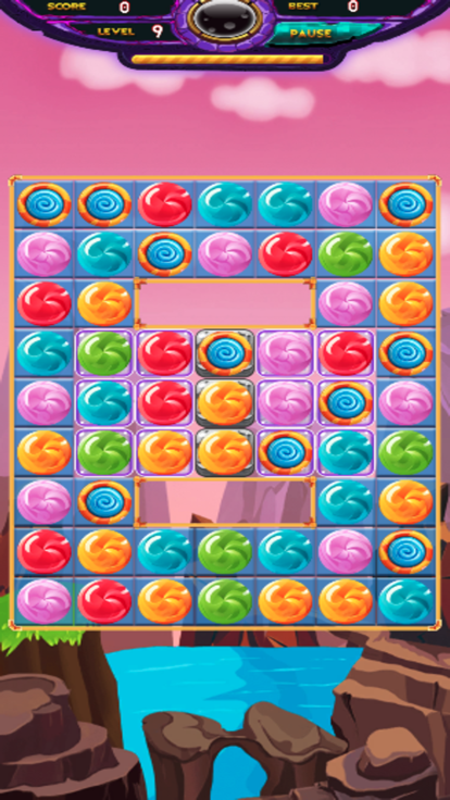 Sweet Crush Match 3 Games游戏截图