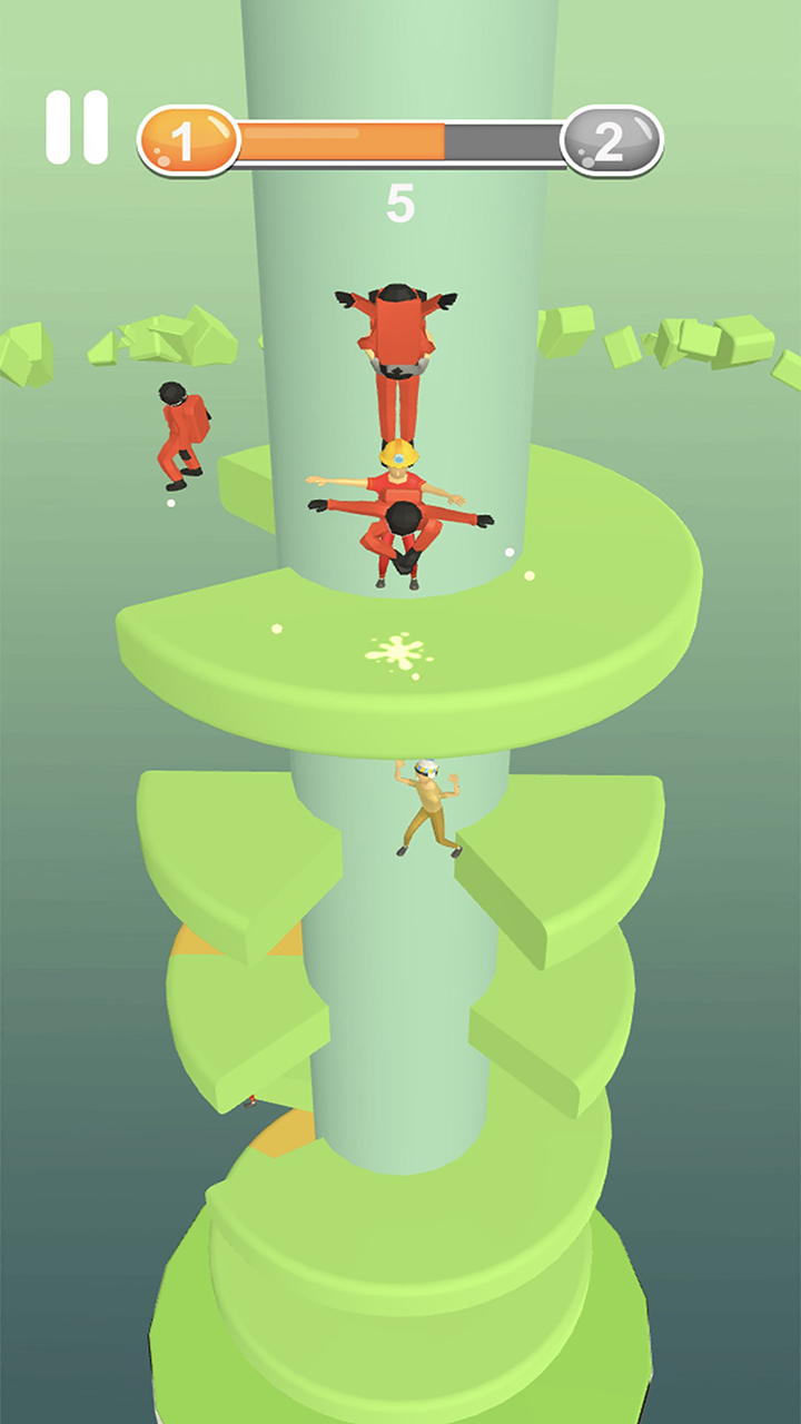 旋转跳一跳游戏截图