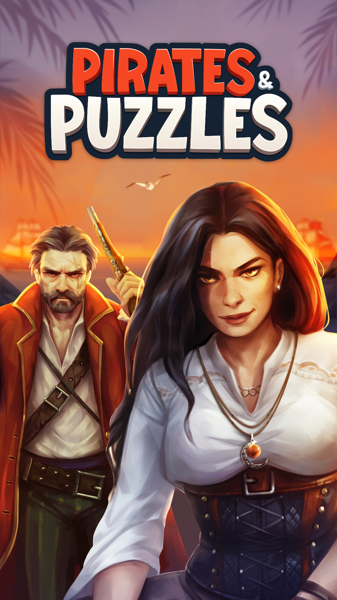 Pirates & Puzzles：Match 3 RPG游戏截图