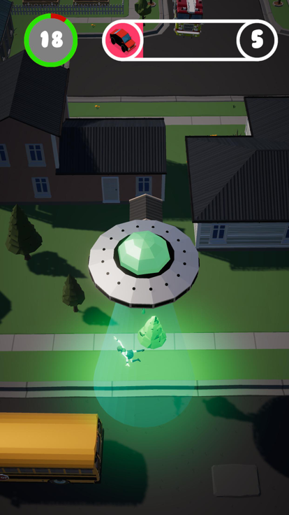 UFO Run!!游戏截图