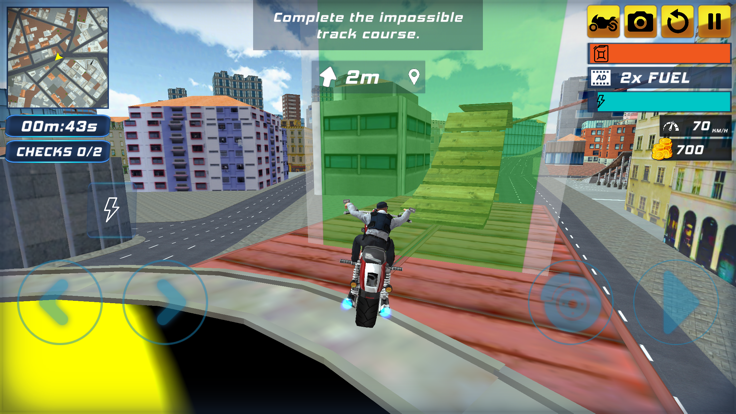 Super Stunt Hero Bike Sim 3D游戏截图