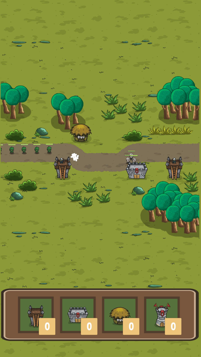 Tower Rush 2D游戏截图