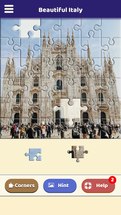 Beautiful Italy Jigsaw Puzzle游戏截图