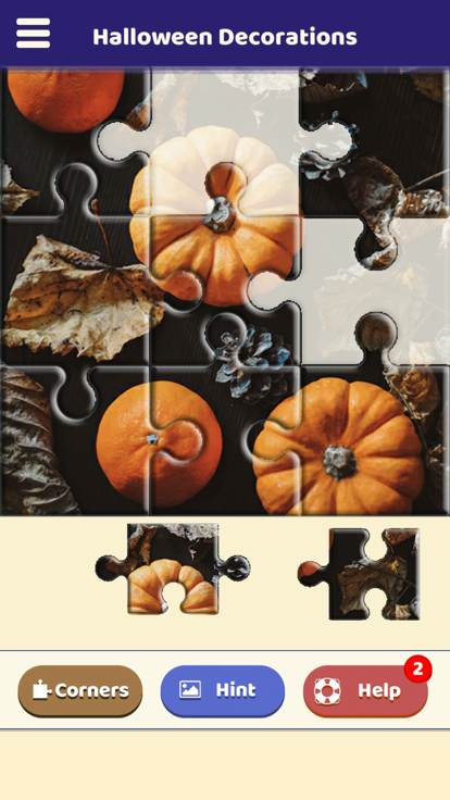 Halloween Decorations Puzzle游戏截图
