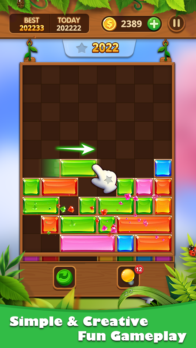 Block Sliding: Jewel Blast游戏截图