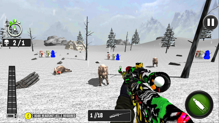 Sniper Shooter 3D :Deer Hunter游戏截图
