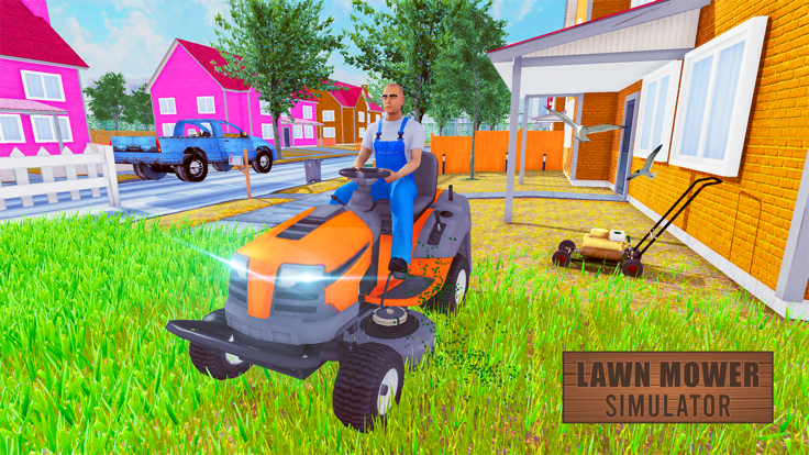 Lawn Mower Mowing Simulator游戏截图