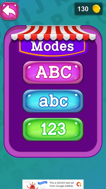 蒙特梭利 ABC 字母追踪游戏截图