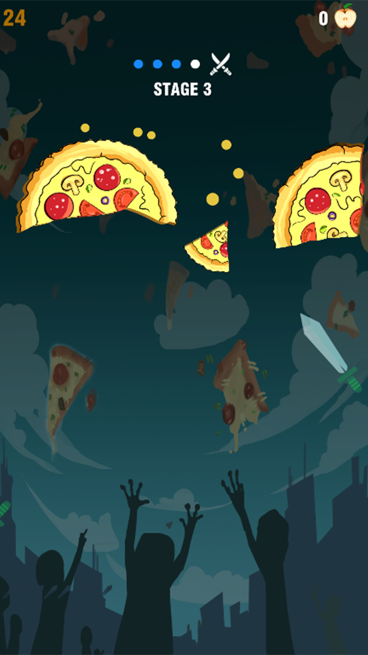 飞刀挑战游戏截图