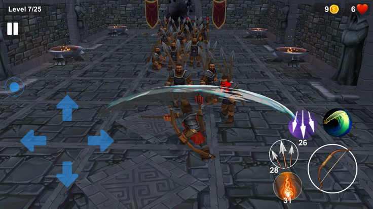 Archer Thunder: Battle 3d game游戏截图