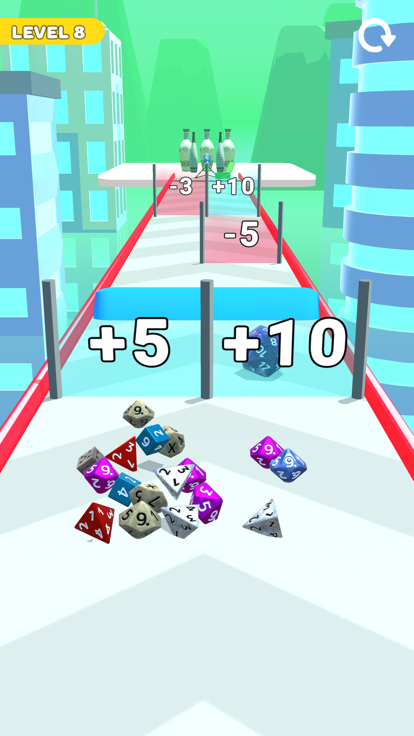 Dice Run 3D!游戏截图