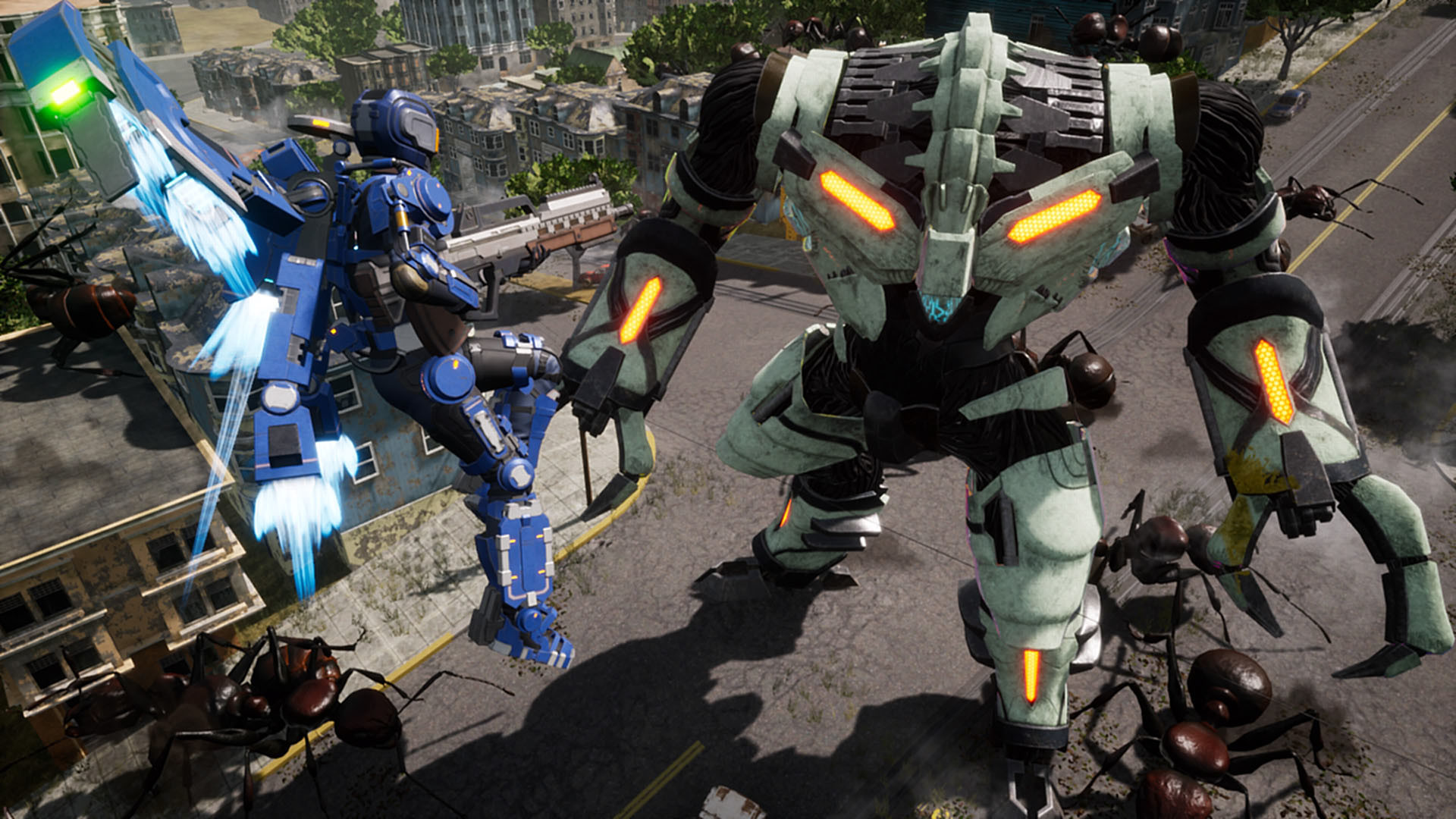 EARTH DEFENSE FORCE: IRON RAIN游戏截图