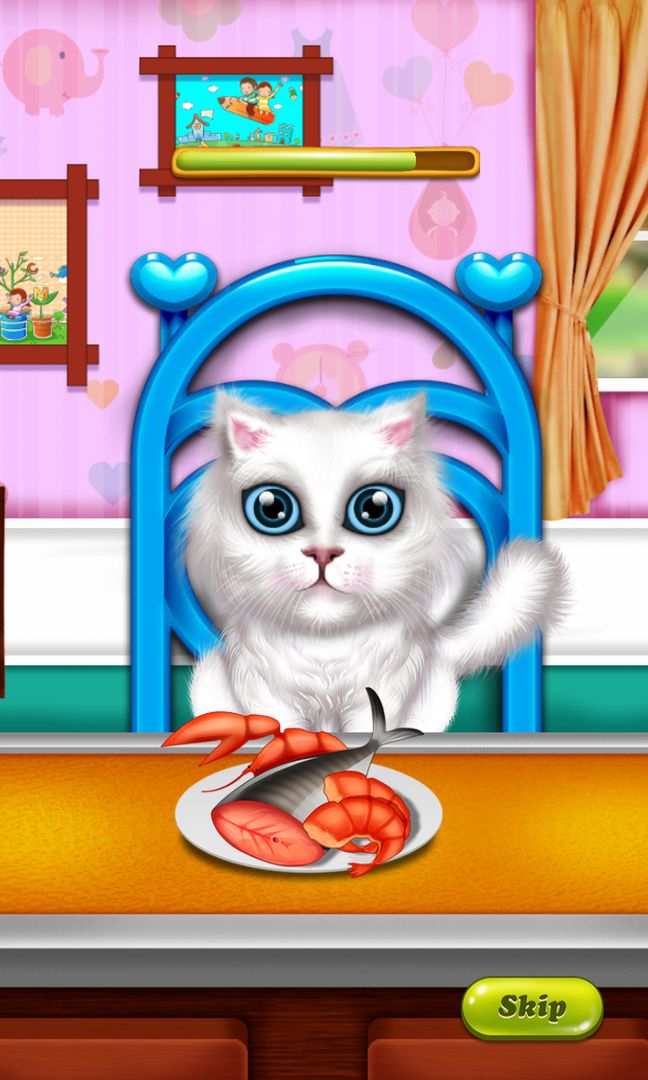 Screenshot of Wash and Treat Pets  Kids Game