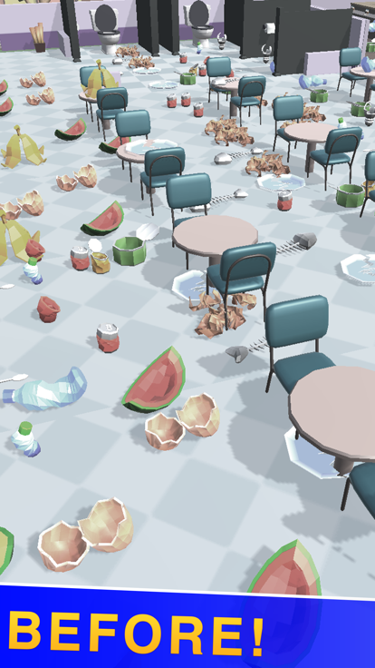 Cleanup Restaurant Sim Game游戏截图