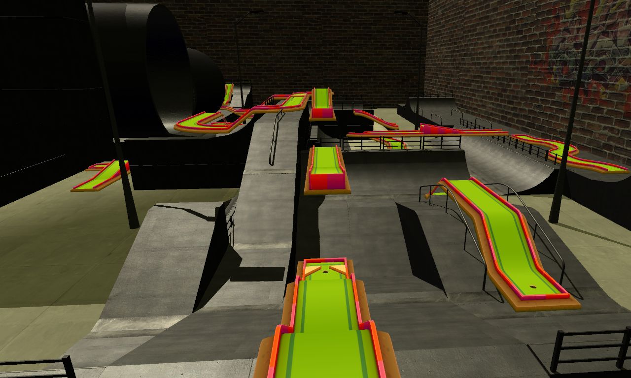 Screenshot of Mini Golf Sport Skate Sport Park