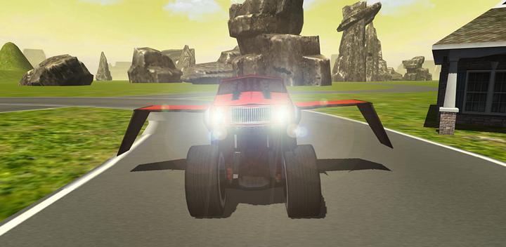 Flying Monster Truck Simulator游戏截图