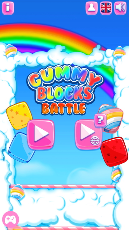 Gummy Blocks Battle游戏截图