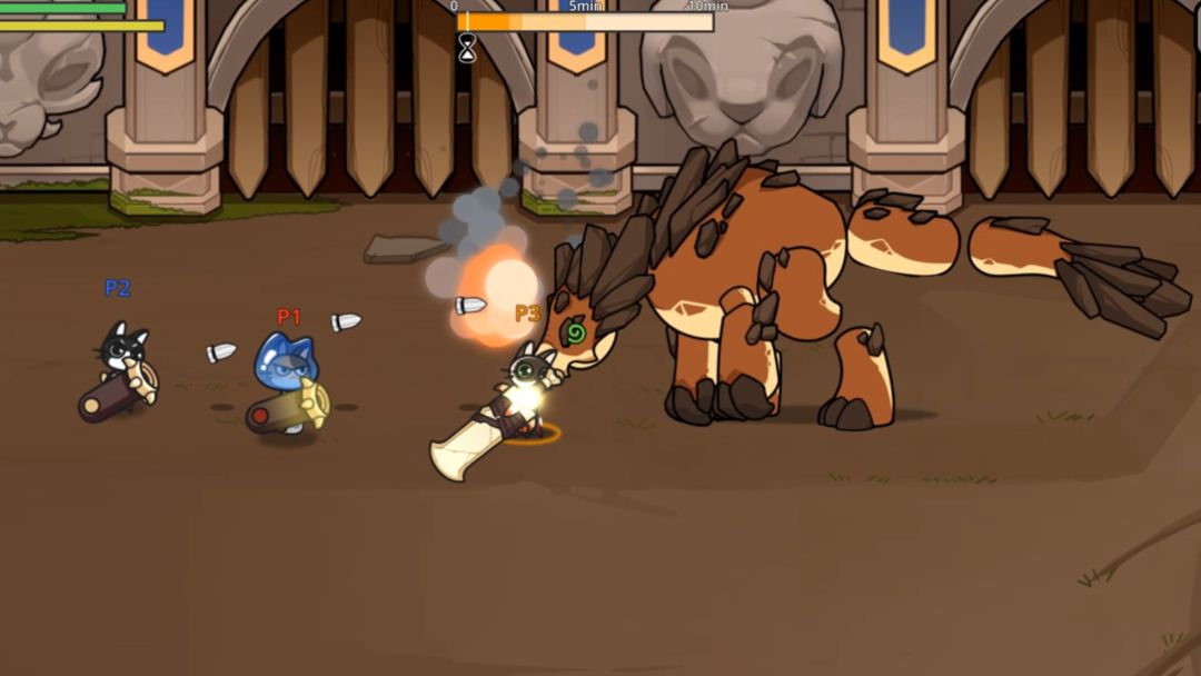 喵喵角斗士游戏截图