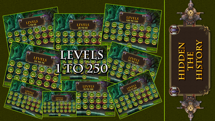 Hidden The History : 250 Hidden Objects Game游戏截图