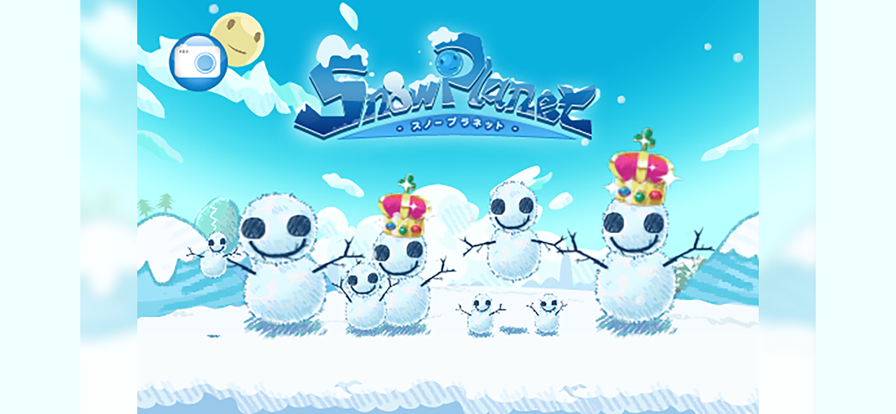 Snow Planet : Make a snowman!游戏截图