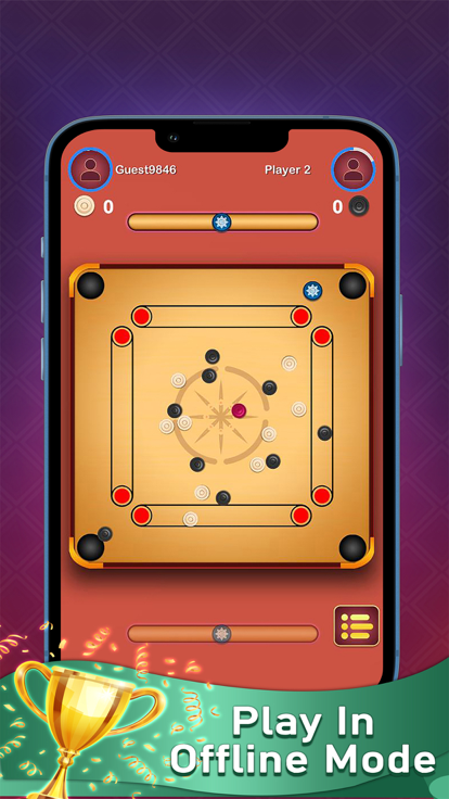 Carrom Superstar Board Game游戏截图