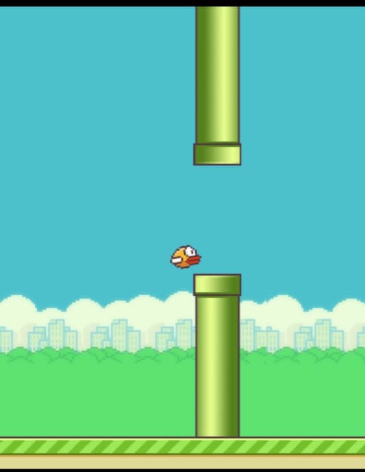 Flappy Bird游戏截图