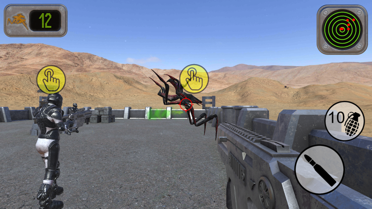 外星虫子的攻击游戏截图