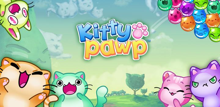 Kitty Pawp Bubble Shooter游戏截图