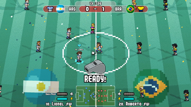 Pixel Cup Soccer - Lite游戏截图