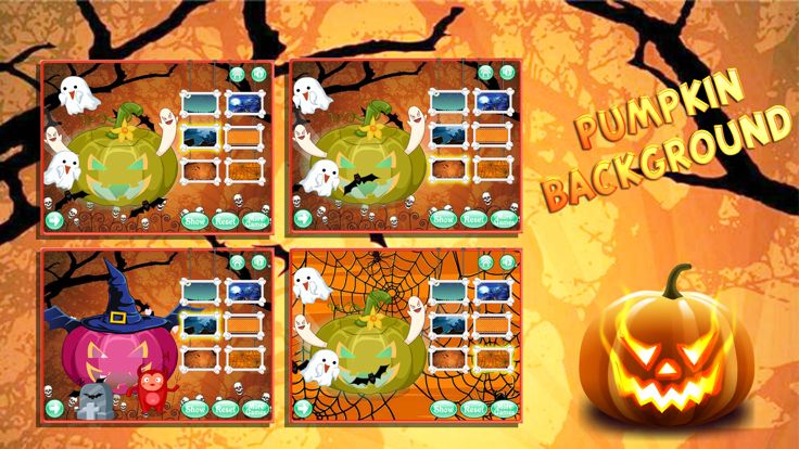 南瓜灯雕刻装扮沙龙 - 万圣节游戏游戏截图