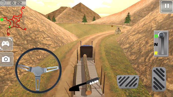 Extreme Truck Hill Drive : Real Mountain Climb-er游戏截图