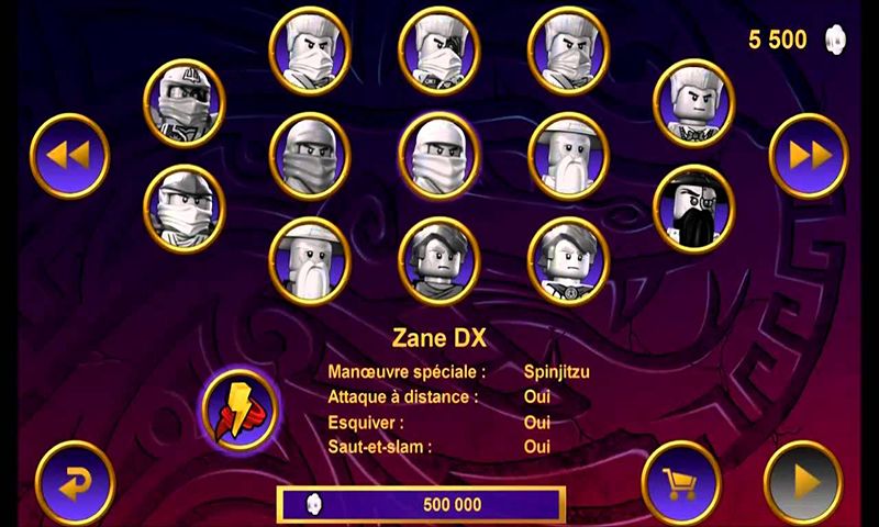 Screenshot of Gyara Lego Ninja Tournament GO