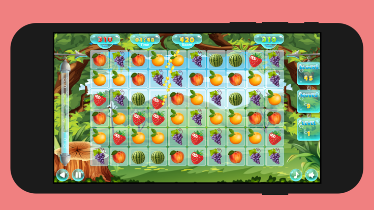 Sweet Fruit 3 Match游戏截图