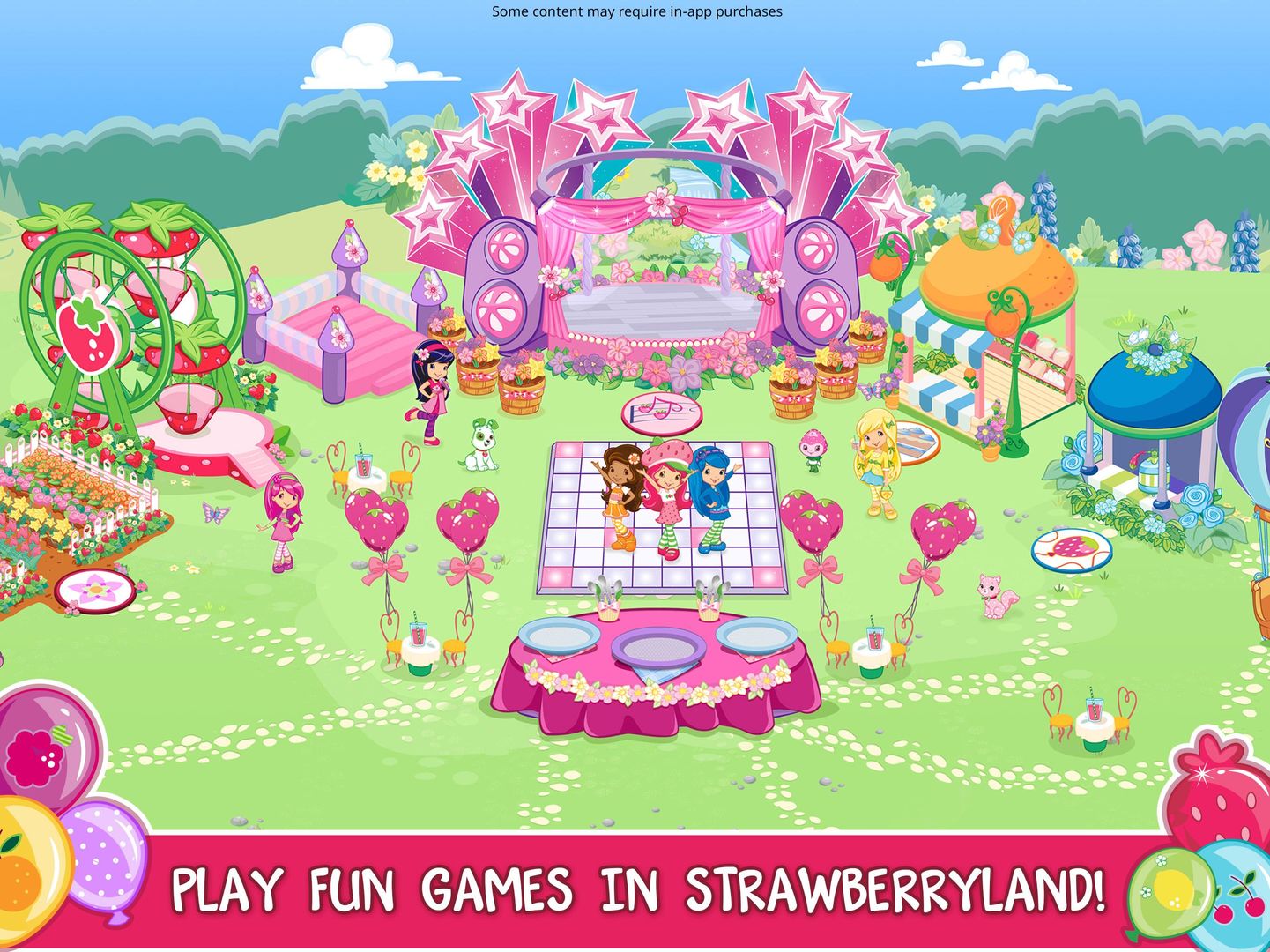 Screenshot of Strawberry Shortcake Berryfest