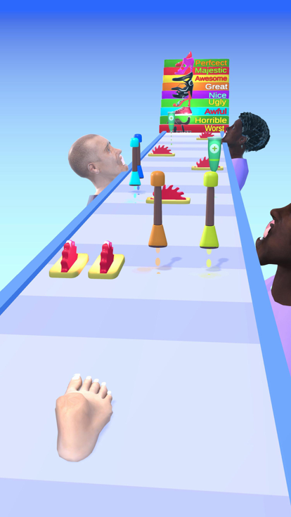 Toes to Shoes游戏截图