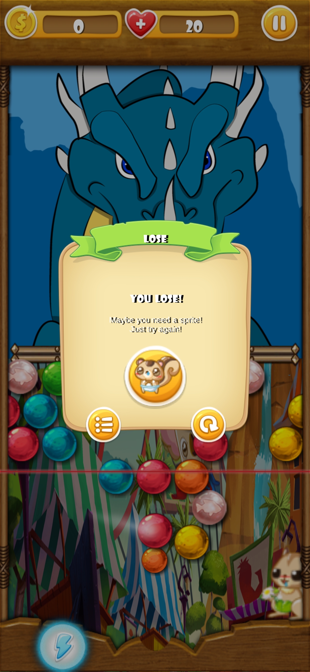 泡泡精灵游戏截图