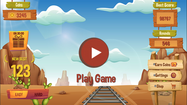 Train Crash Steam Engine Game游戏截图