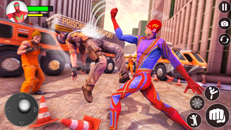 Super Rope Hero - Spider Games游戏截图