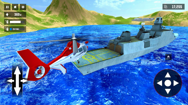 Helicopter Rescue Flying Sim游戏截图