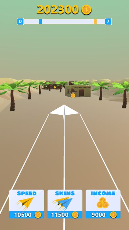 Fly Paper Plane Game游戏截图