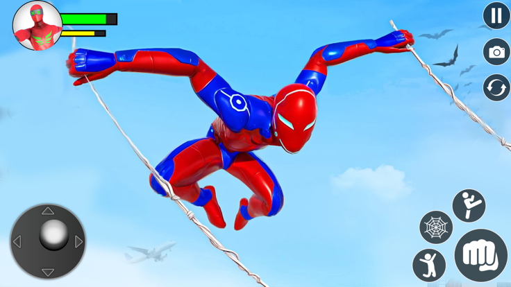 Super Rope Hero - Spider Games游戏截图