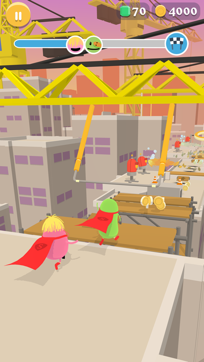 笨笨的死法：超级英雄游戏截图