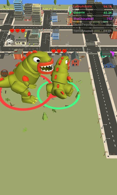 怪兽城市破坏王游戏截图