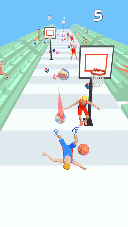 Hoops Stack游戏截图