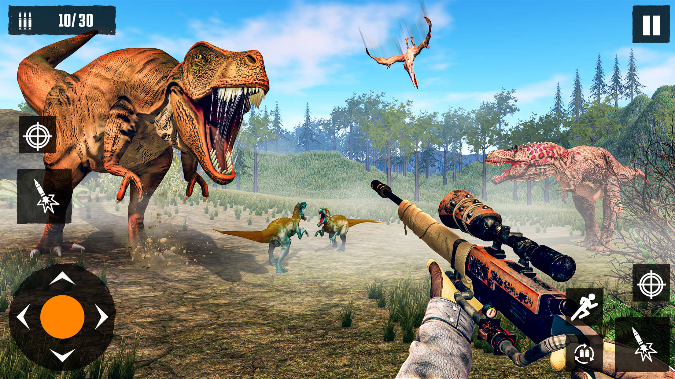 Deadly Dinosaur Hunter Revenge Fps Shooter Game 3D - Android Download ...