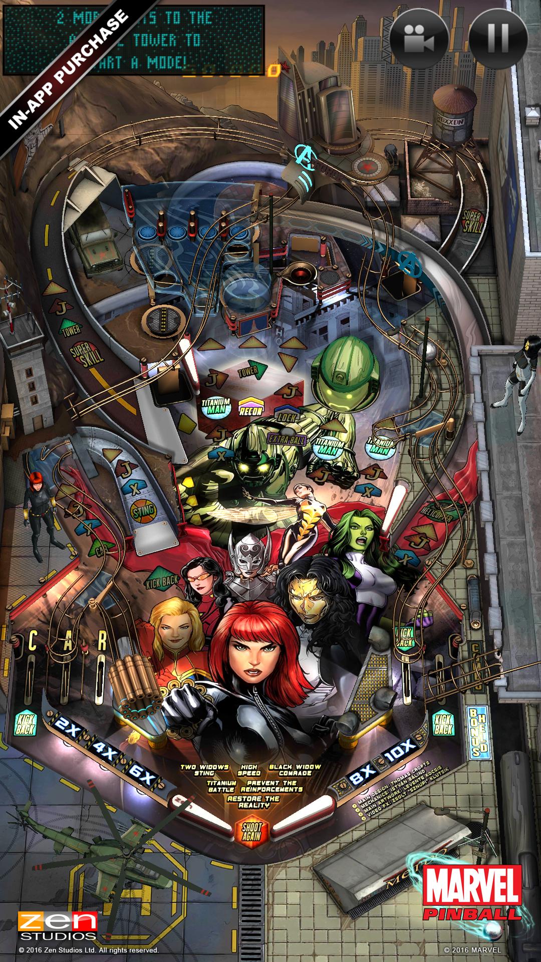 Marvel Pinball游戏截图